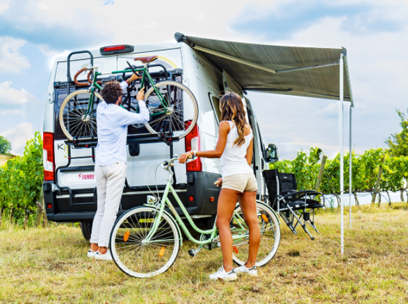 Mercedes-Sprintrer-Van-Conversion-Van-Bike-Carriers.png Fiamma Bike carriers for Mercedes Sprinter Van Conversions, Rv's and Motorhomes - Free Shipping