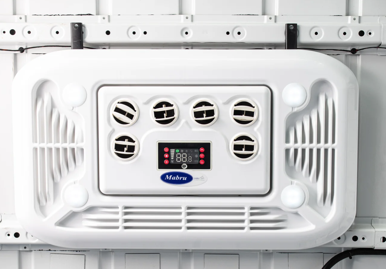 2007-2024 Mercedes Sprinter Van Low Profile Rooftop 12v Mabru Air Conditioner 12K Btu - Image 6