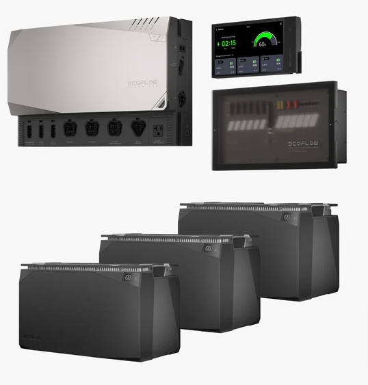 Conversion Van Ecoflow 15KWH Power Kit modular power solution independence kit Conversion Van Ecoflow 15kWh Power Kit modular power solution