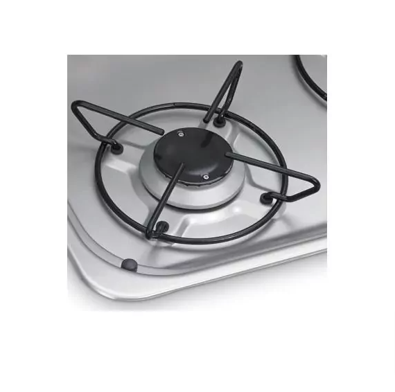 Conversion Van Dometic Drop-In Gas Cooktop Two-burner, Stainless Steel with glass lid - Image 4
