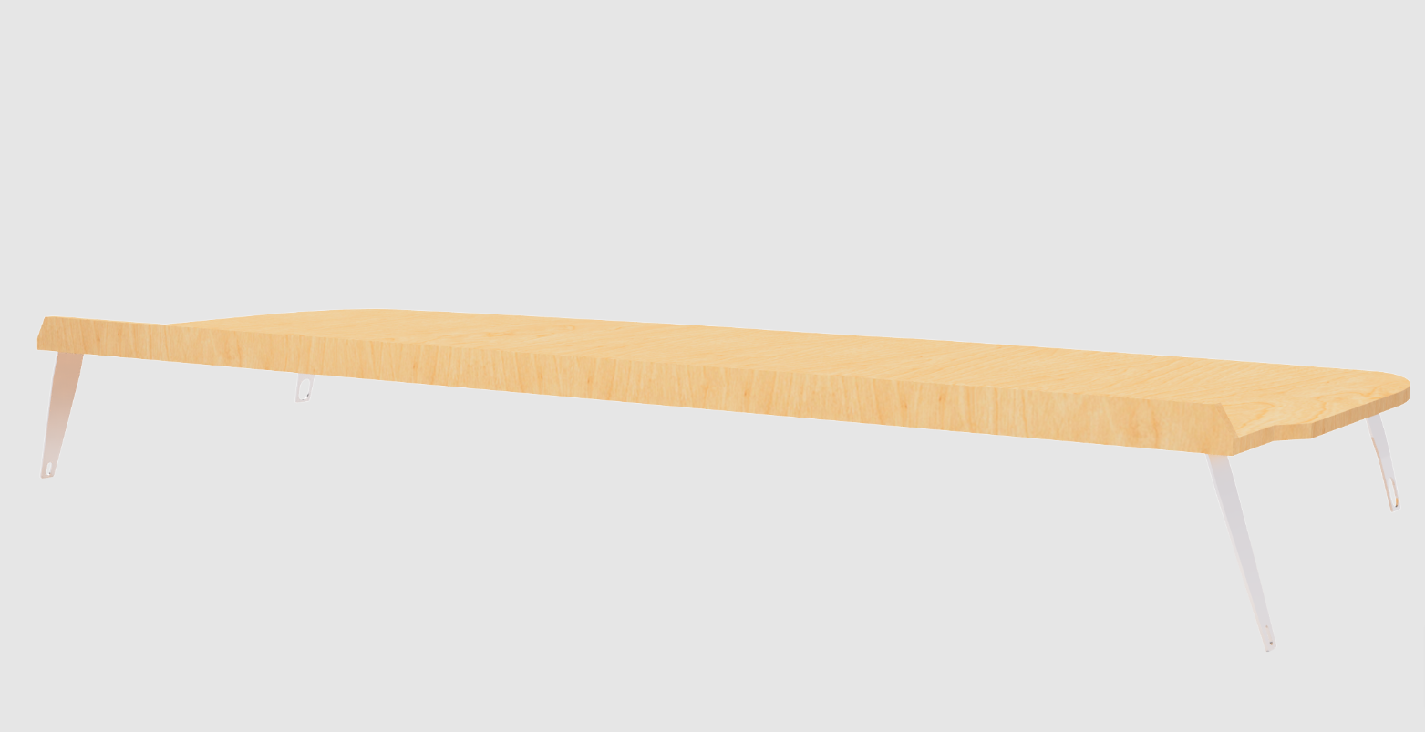 T1N 2002-2006 Sprinter Van Overhead Upper Cab Headliner Shelf - Image 3