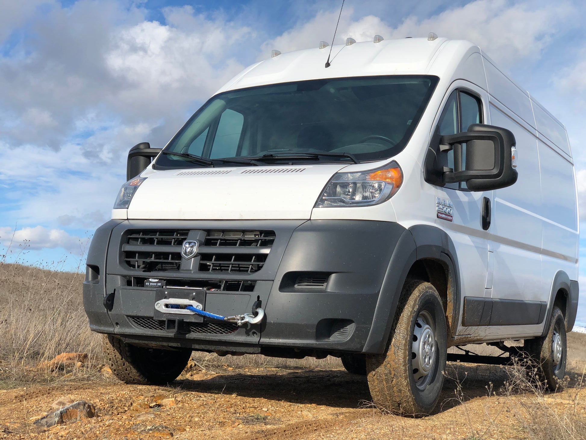 Vancompass Hidden Winch Mount For A 2013-2022 Ram Promaster - Image 2