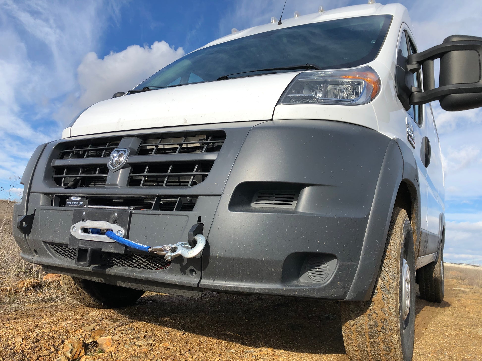 Vancompass Hidden Winch Mount For A 2013-2022 Ram Promaster - Image 7